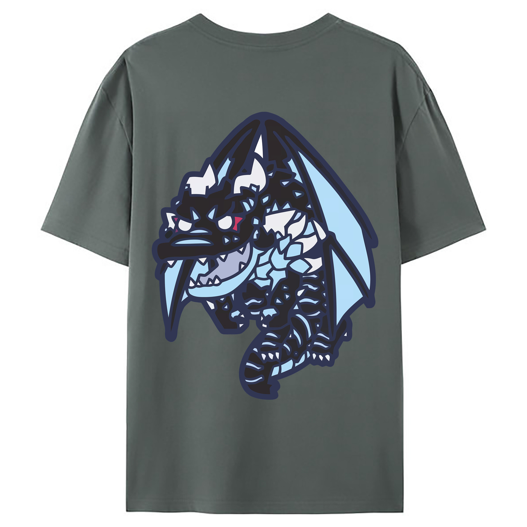 （画像用） 転スラ Regarding Reincarnated to Slime 綿100％ メンズ半袖Tシャツ（バックプリント） 通気性